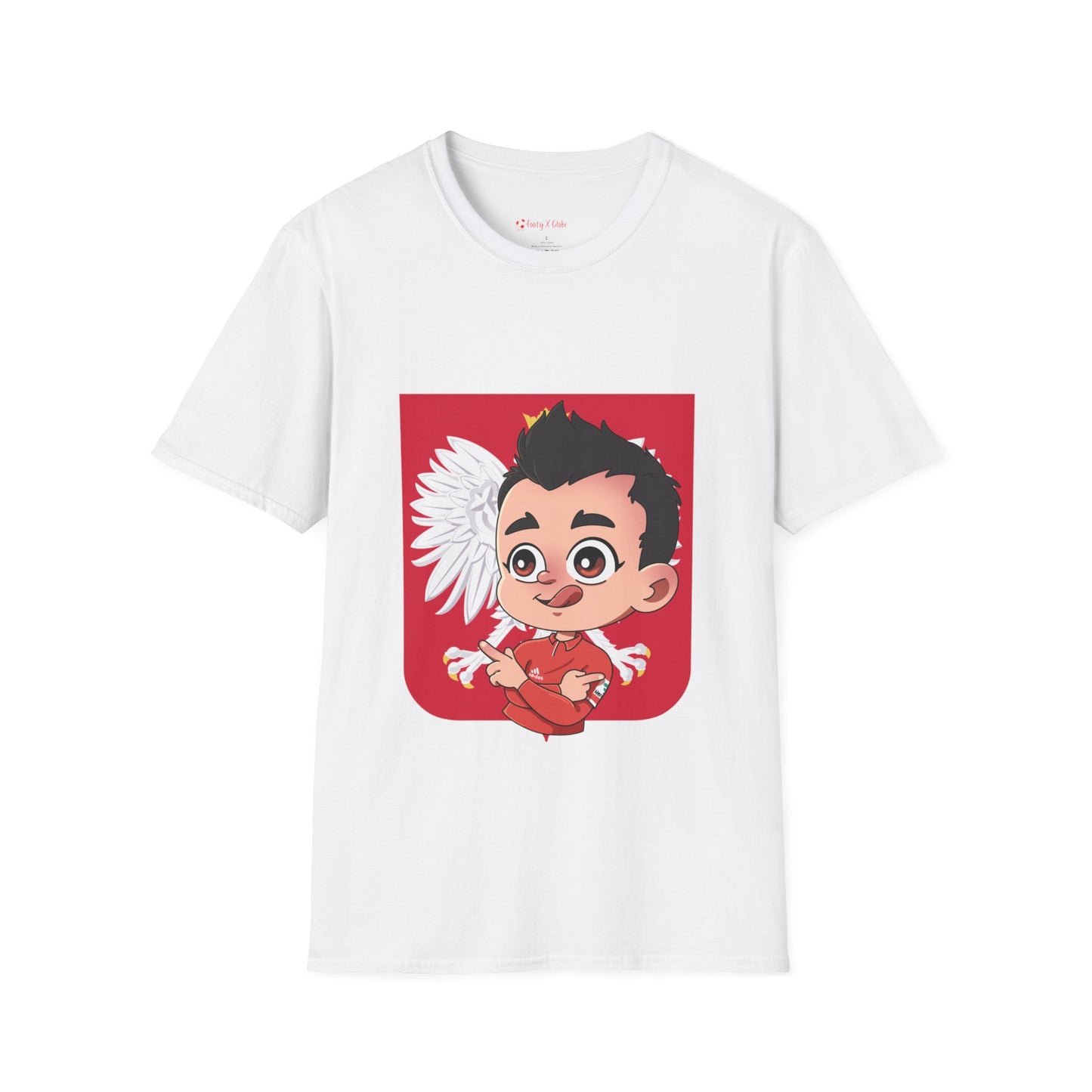 Robert Lewandowski Soft-Style T-Shirt Poland #9