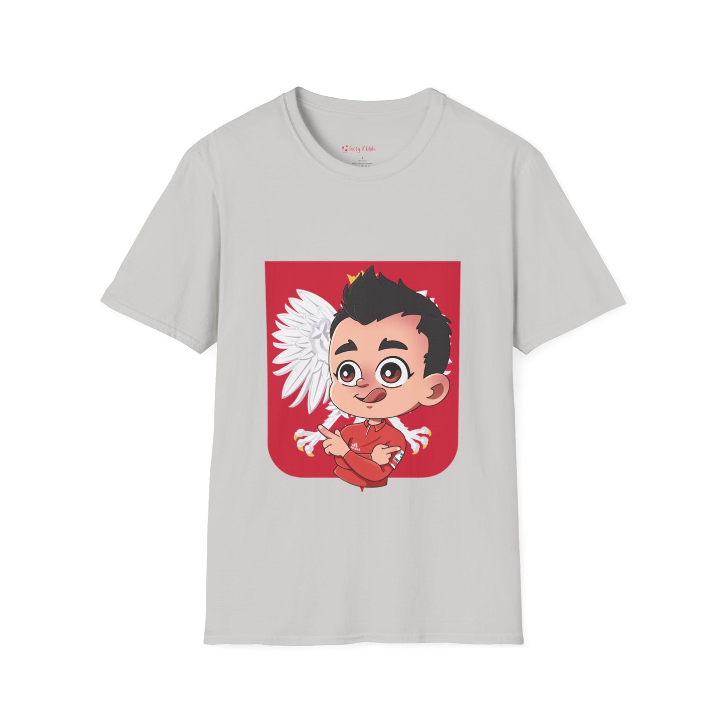 Robert Lewandowski Soft-Style T-Shirt Poland #9