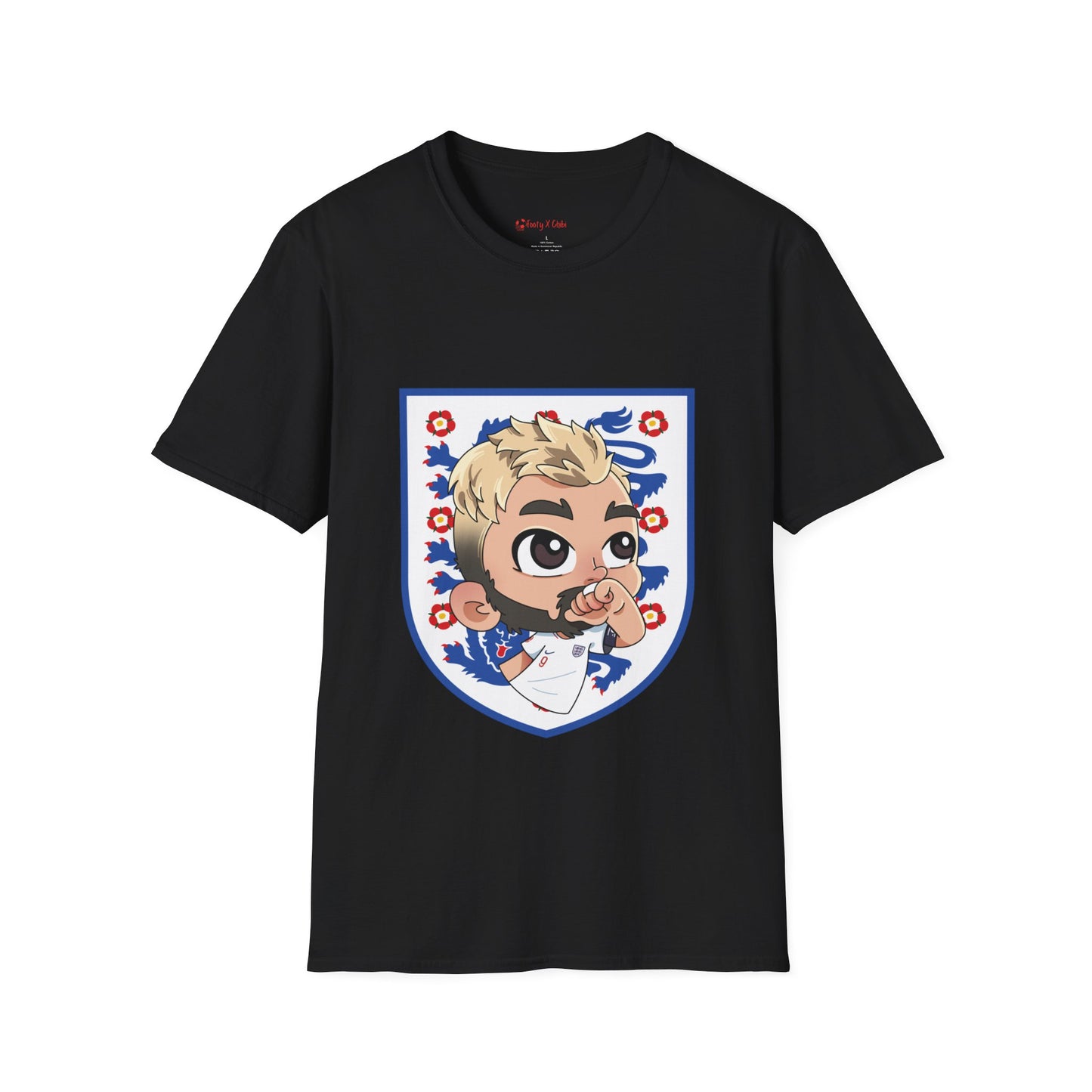 Harry Kane Soft-Style T-Shirt England #9