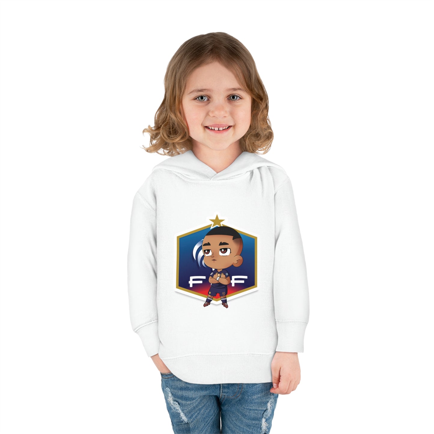 Kylian Mbappe Toddler Pullover France #10