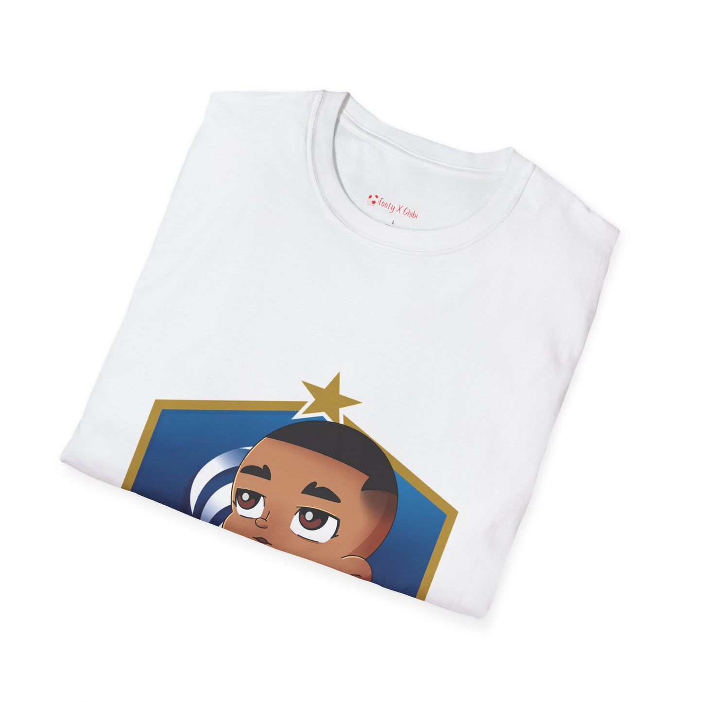 Kylian Mbappe Soft-Style T-Shirt France #10