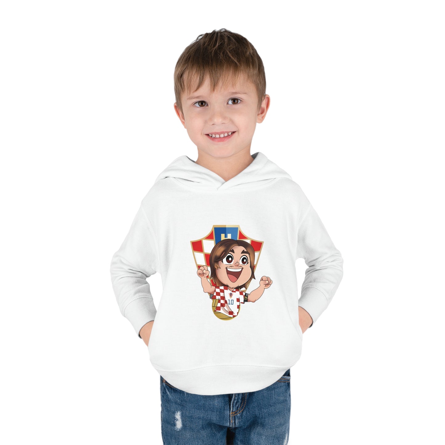 Luka Modric Toddler Pullover Croatia #10