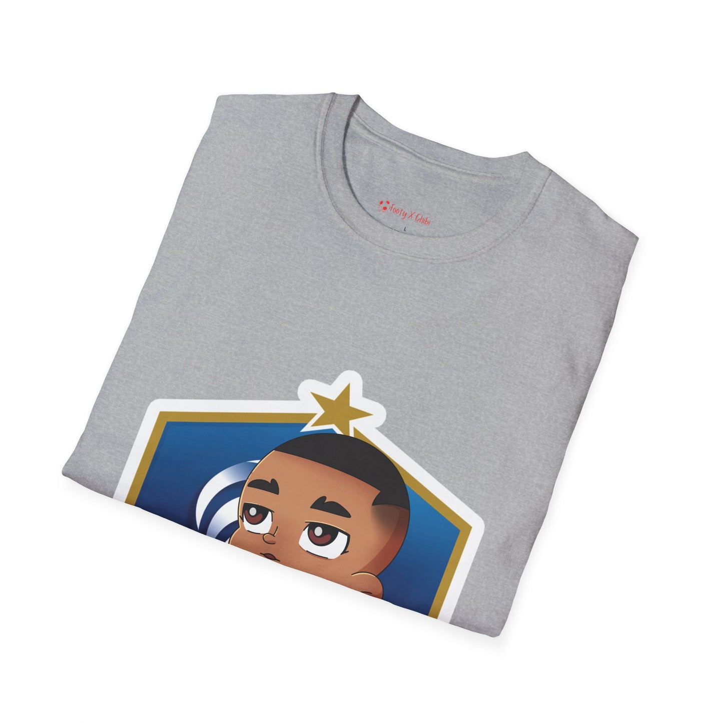 Kylian Mbappe Soft-Style T-Shirt France #10