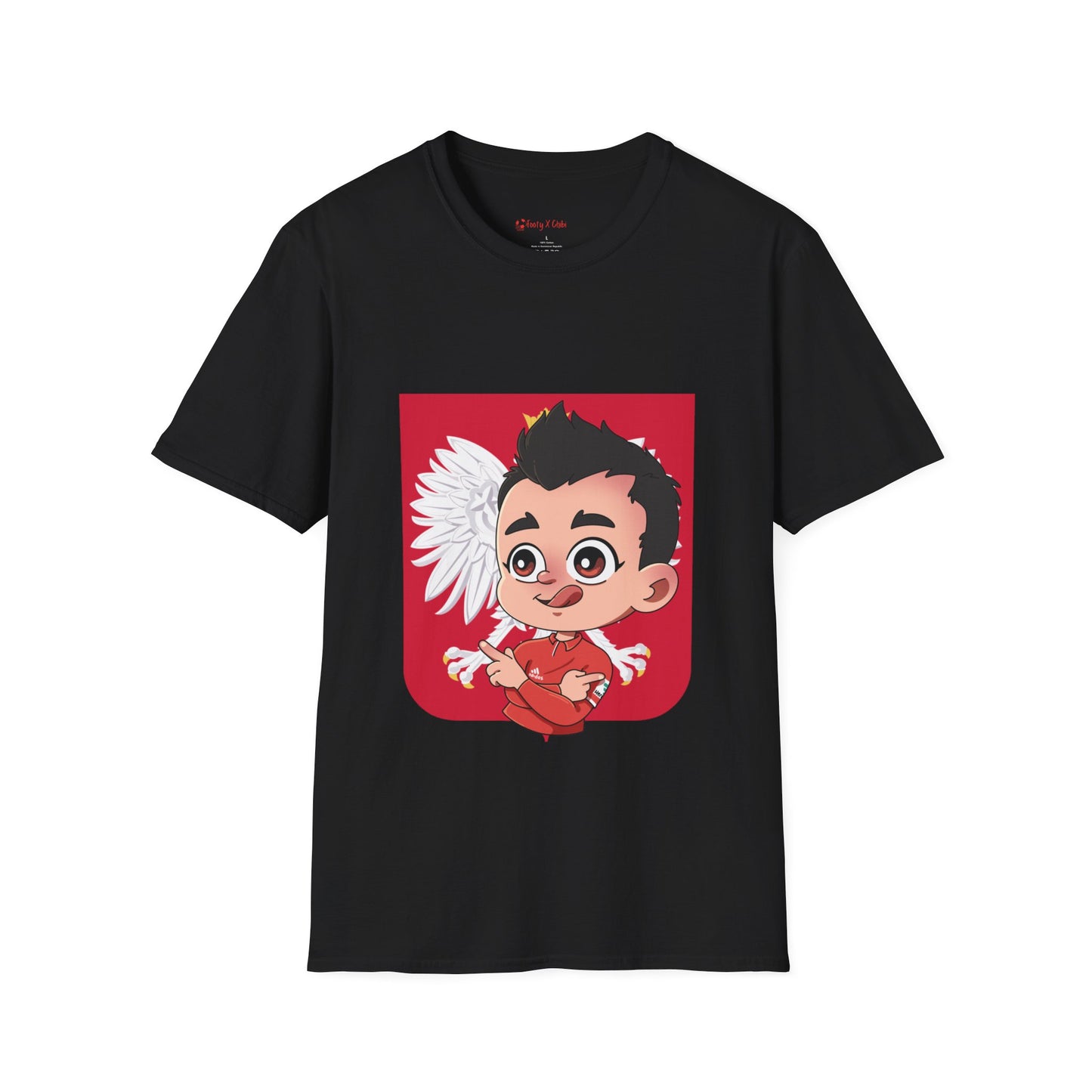 Robert Lewandowski Soft-Style T-Shirt Poland #9