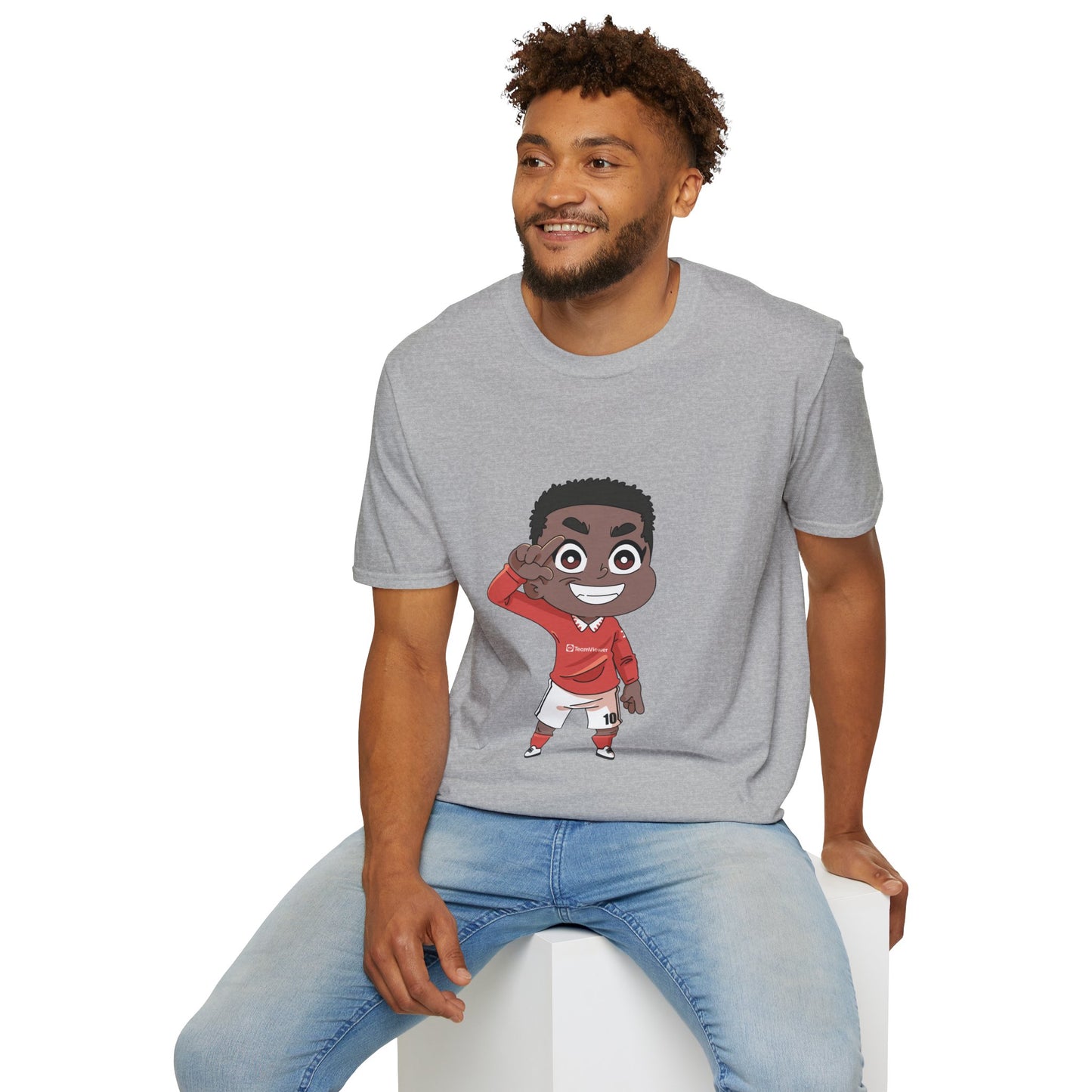 Marcus Rashford Soft-Style T-Shirt Manchester United #10