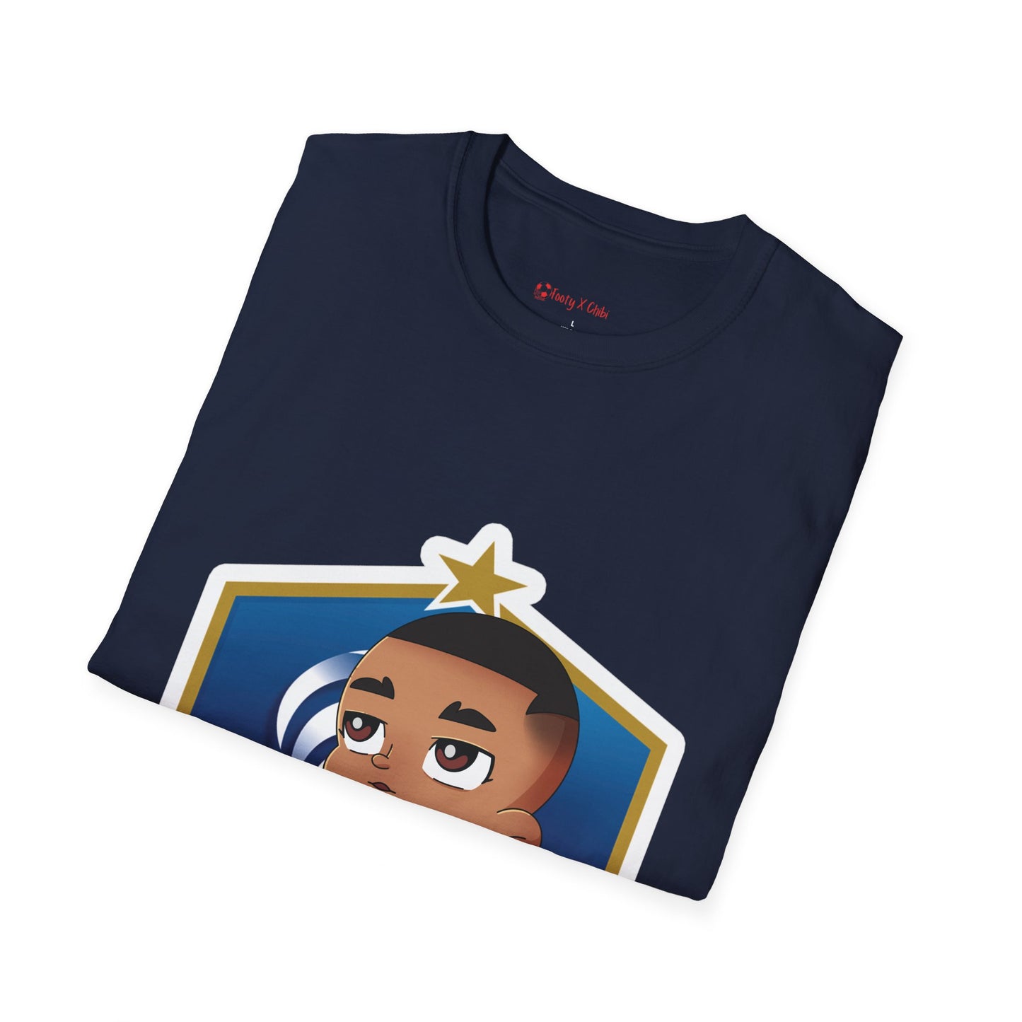 Kylian Mbappe Soft-Style T-Shirt France #10