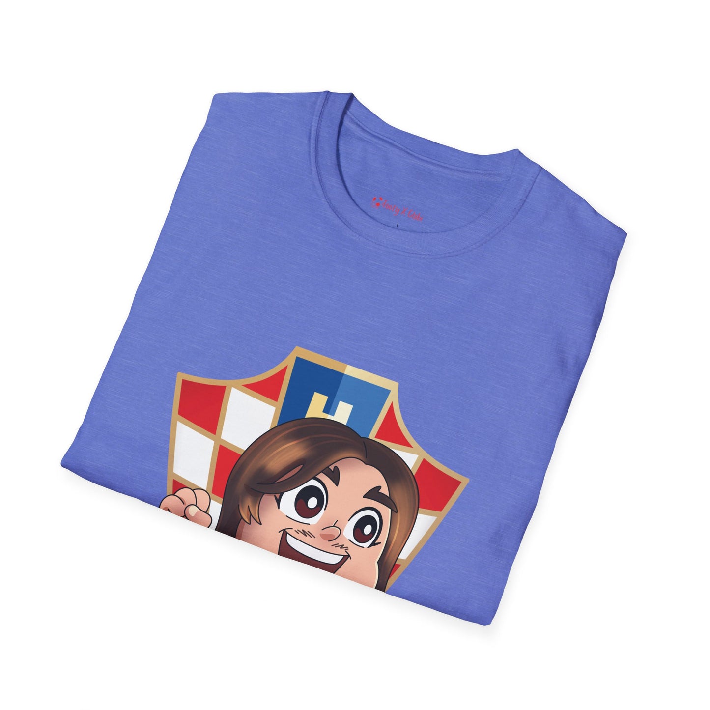 Luka Modrić Soft-Style T-Shirt Croatia #10