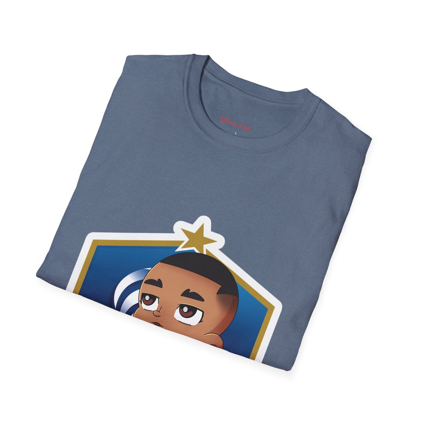 Kylian Mbappe Soft-Style T-Shirt France #10