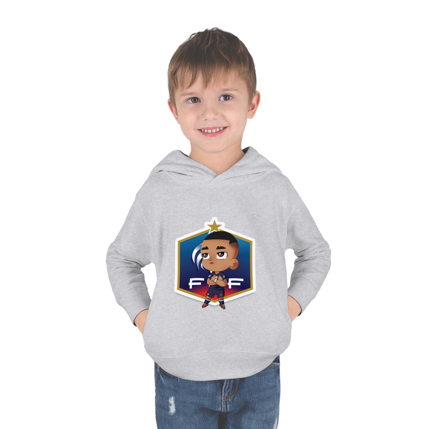 Kylian Mbappe Toddler Pullover France #10