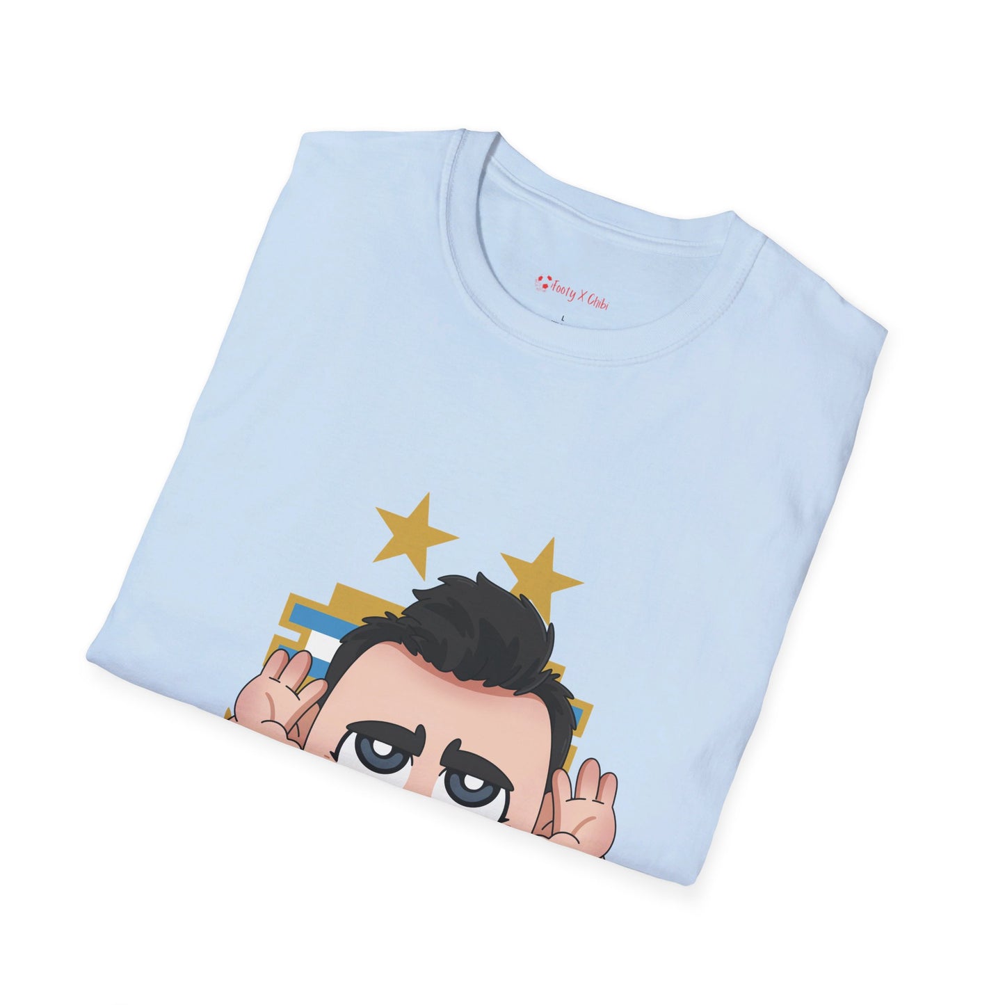 Messi Soft-Style T-Shirt Argentina #10