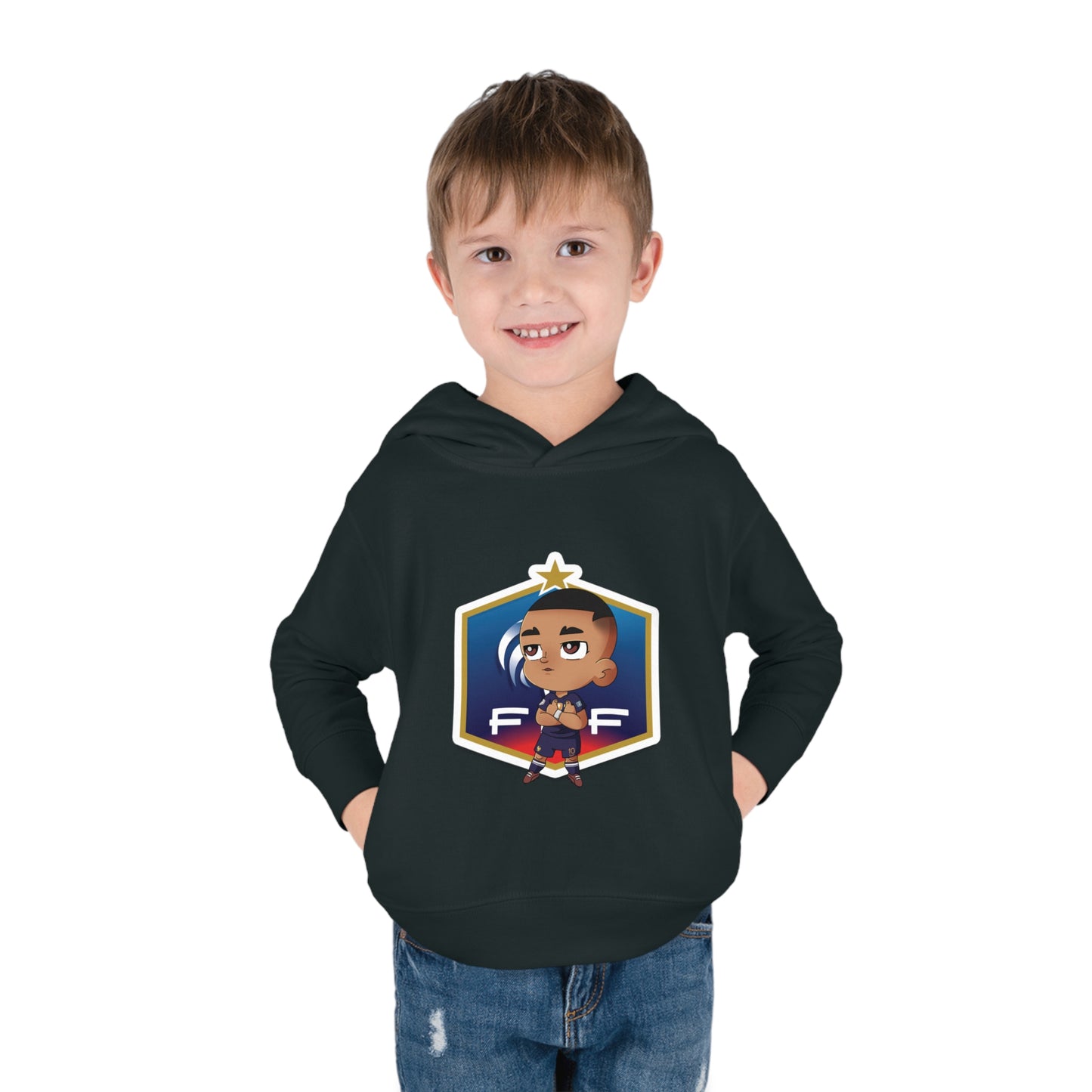 Kylian Mbappe Toddler Pullover France #10