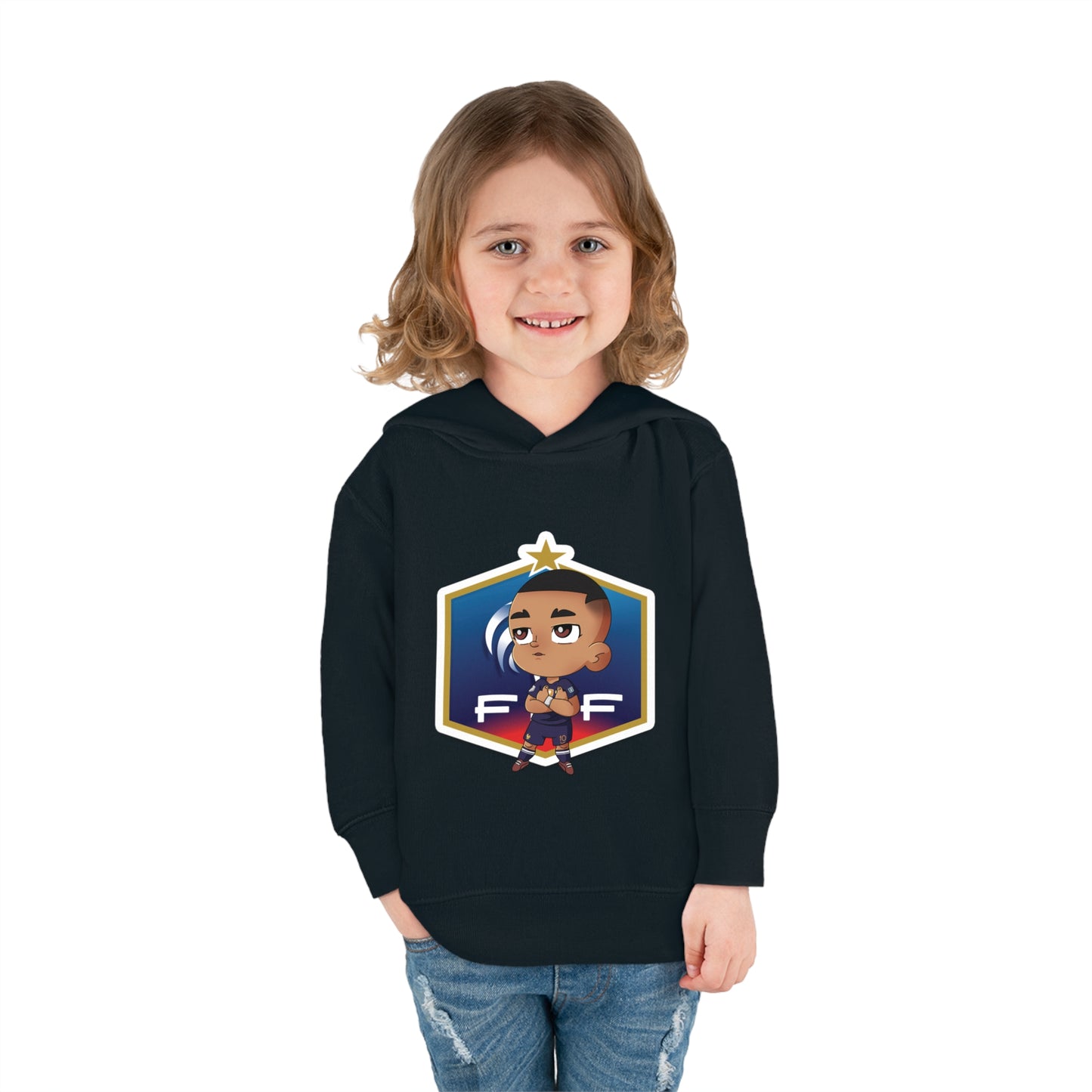 Kylian Mbappe Toddler Pullover France #10