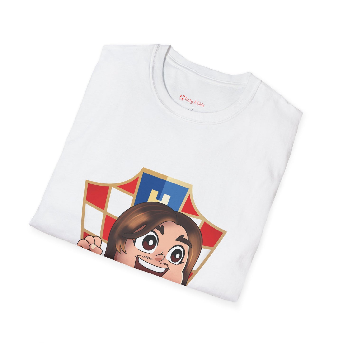 Luka Modrić Soft-Style T-Shirt Croatia #10