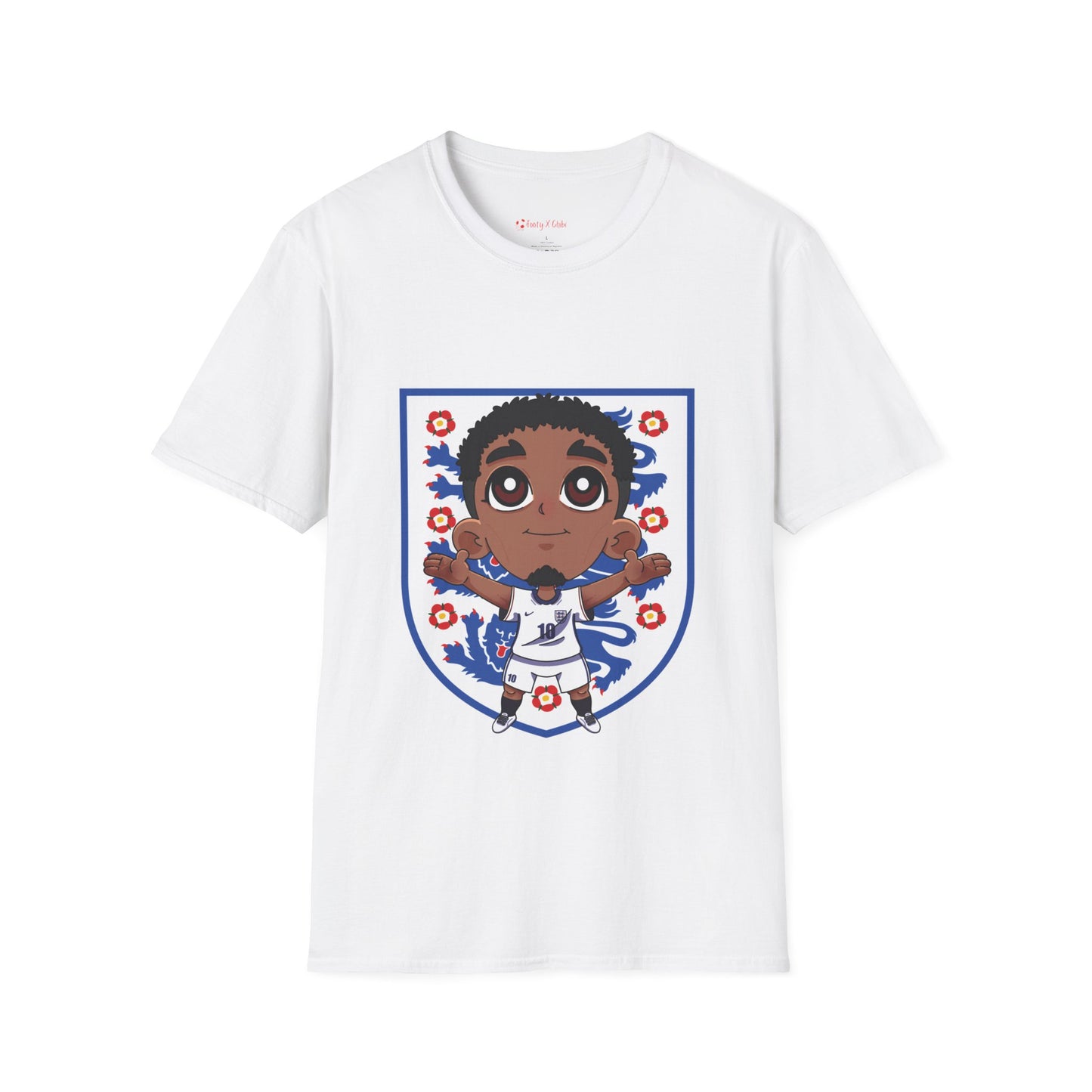 Jude Bellingham Soft-Style T-Shirt England #10