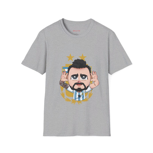 Messi Soft-Style T-Shirt Argentina #10