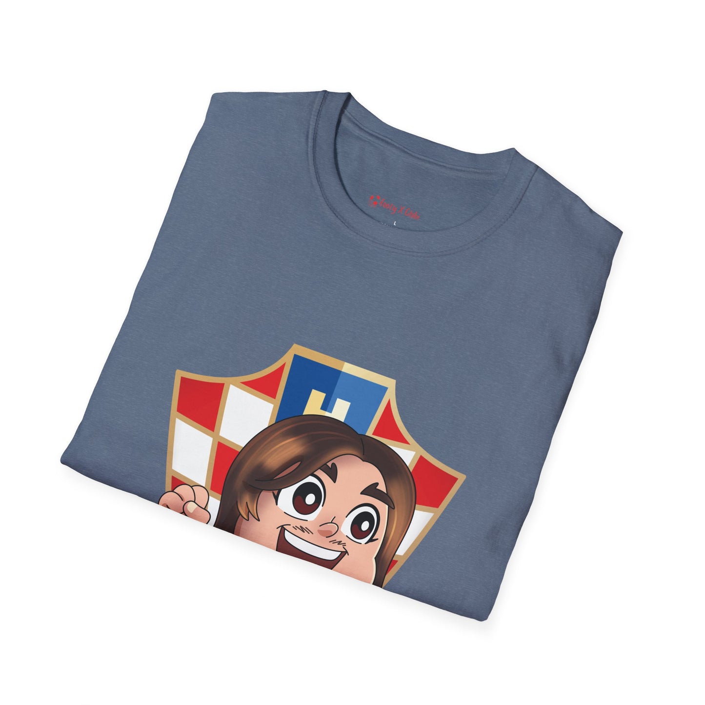 Luka Modrić Soft-Style T-Shirt Croatia #10